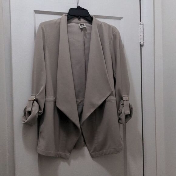 Anne Klein Tan Color Size Small Open Cardigan - Picture 1 of 5